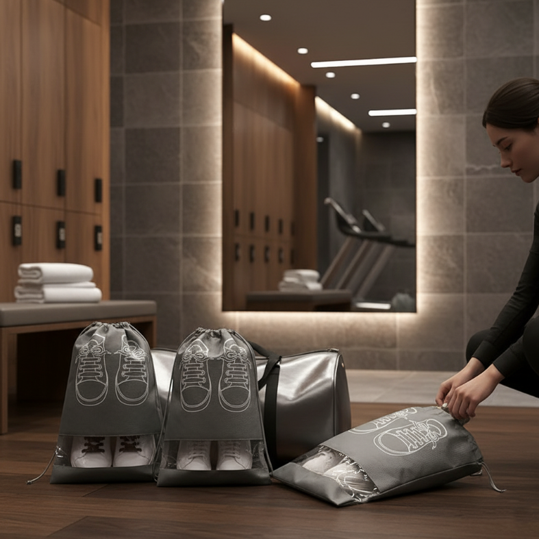 Bolsa Viajera Para Zapato x 5 unds