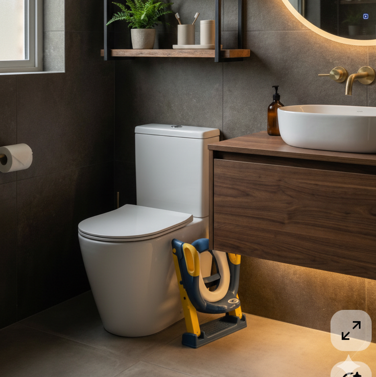 Escalera Inodoro Infantil Bacinica Baño