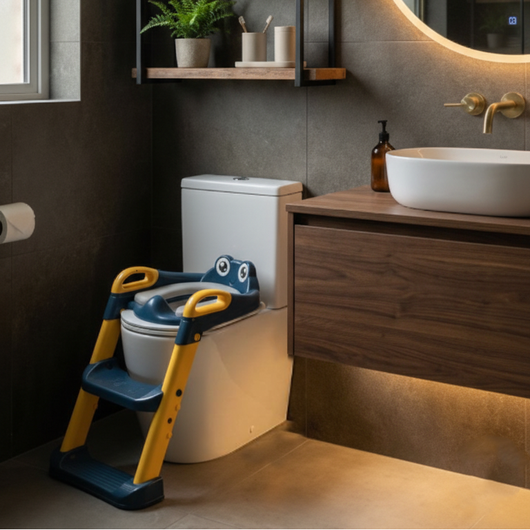 Escalera Inodoro Infantil Bacinica Baño