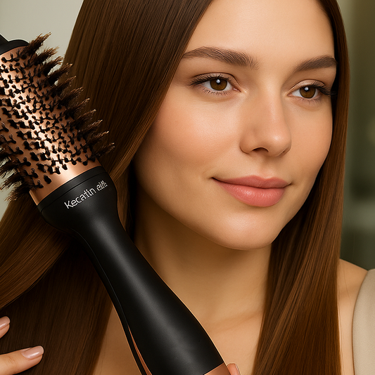 Cepillo Redondo Keratina y Aguacate